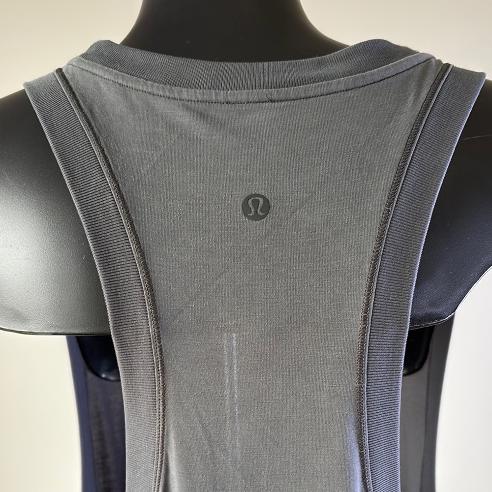 lululemon athletica Gray Racerback Maxi Dress